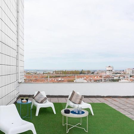 アヴェイロ8Rooftop - T2 Com Terraco E Vista Para As Salinas!アパートメント エクステリア 写真